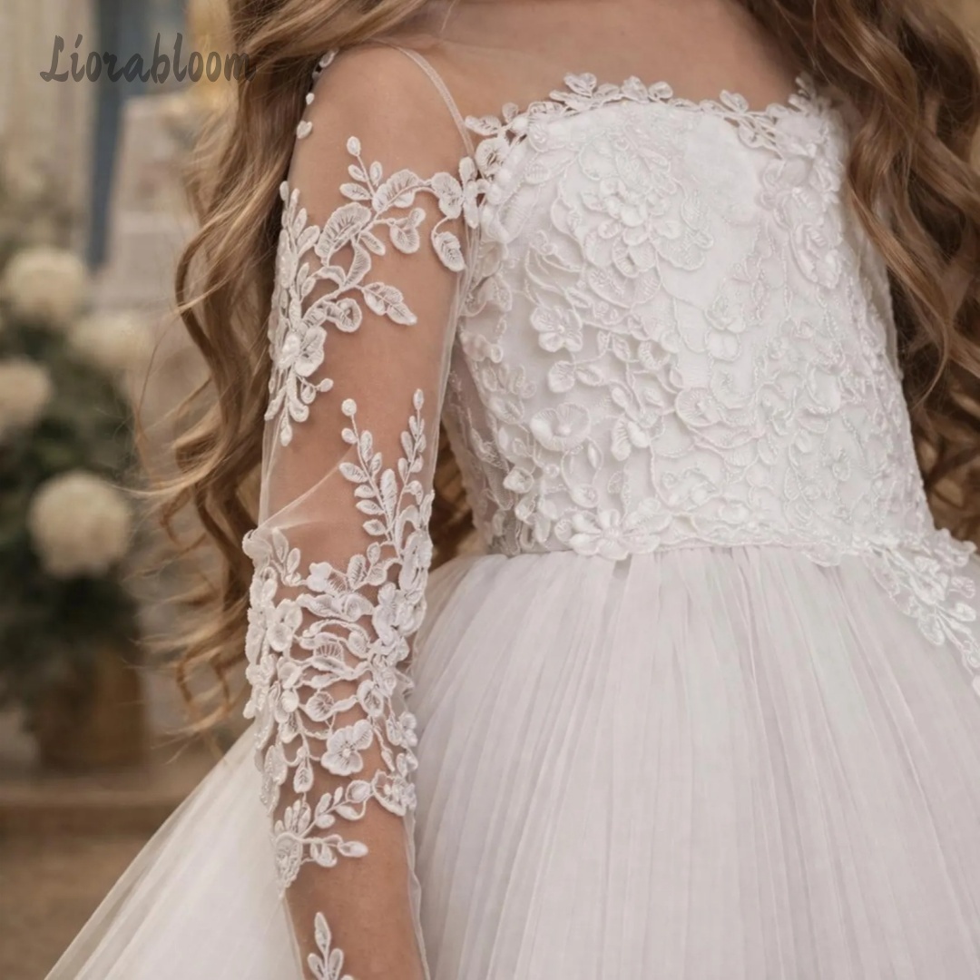 ชุดแต่งงานลูกไม้สำหรับเด็กผู้ห - Formal Attire Woman บทวิจารณ์และราคา