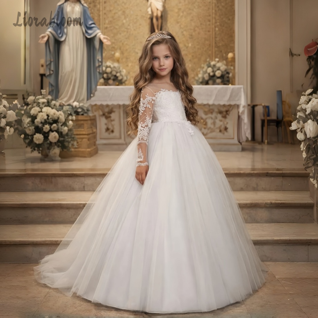 ชุดแต่งงานลูกไม้สำหรับเด็กผู้ห - Formal Attire Woman บทวิจารณ์และราคา