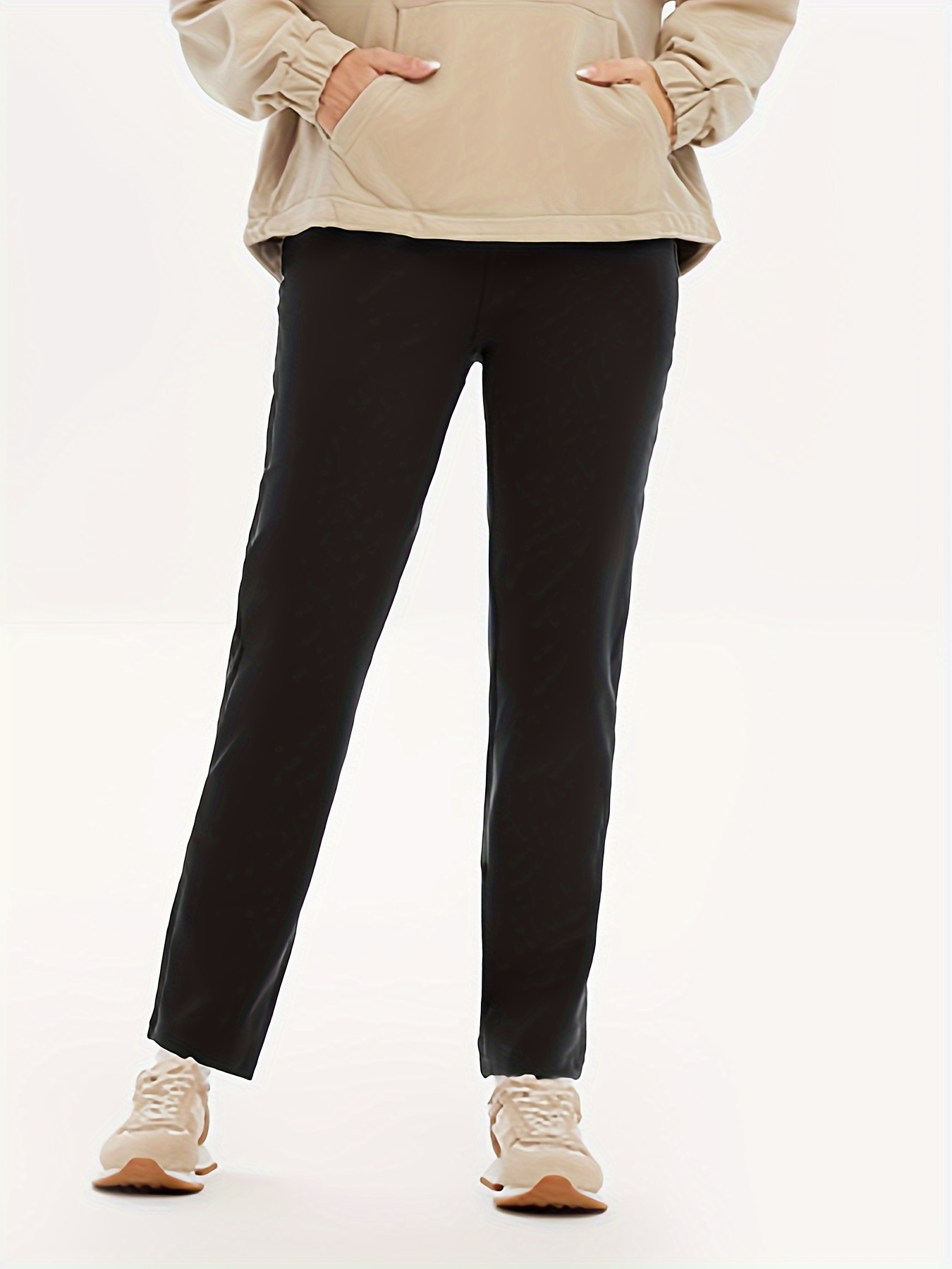 กางเกงแนวธุรกิจผ้าถักสีทึบสำหร - Women Formal Wear Business บทวิจารณ์และราคา