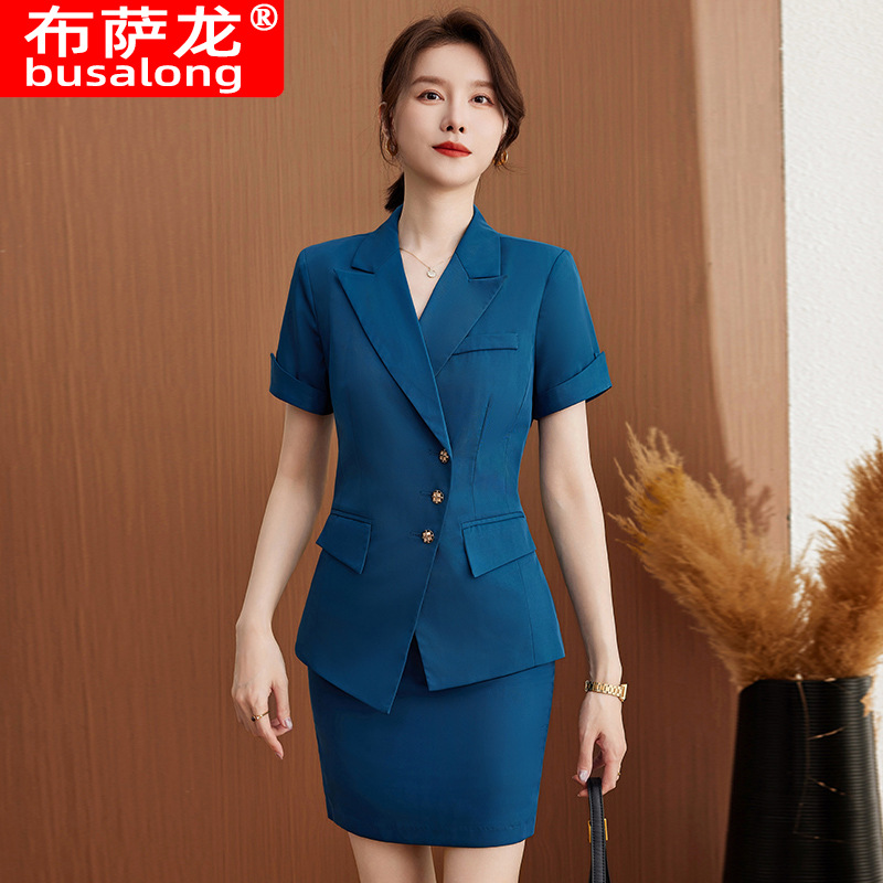 ชุดสูทเบลเซอร์แขนสั้นสำหรับผู้ - Women Formal Wear Sale บทวิจารณ์และราคา