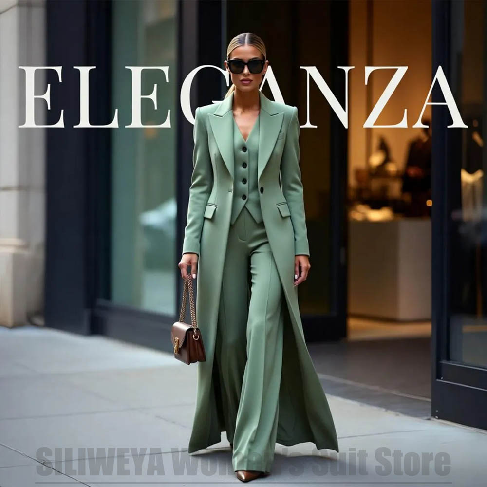 ชุดสูทผู้หญิงสุดชิค แบบสามชิ้น - Women Formal Wear Office บทวิจารณ์และราคา