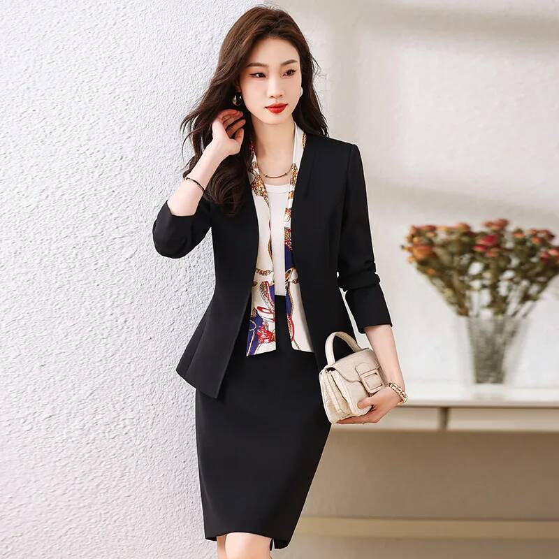 ชุดสูทธุรกิจสตรีแบบเป็นทางการพ - Women Formal Wear Office บทวิจารณ์และราคา
