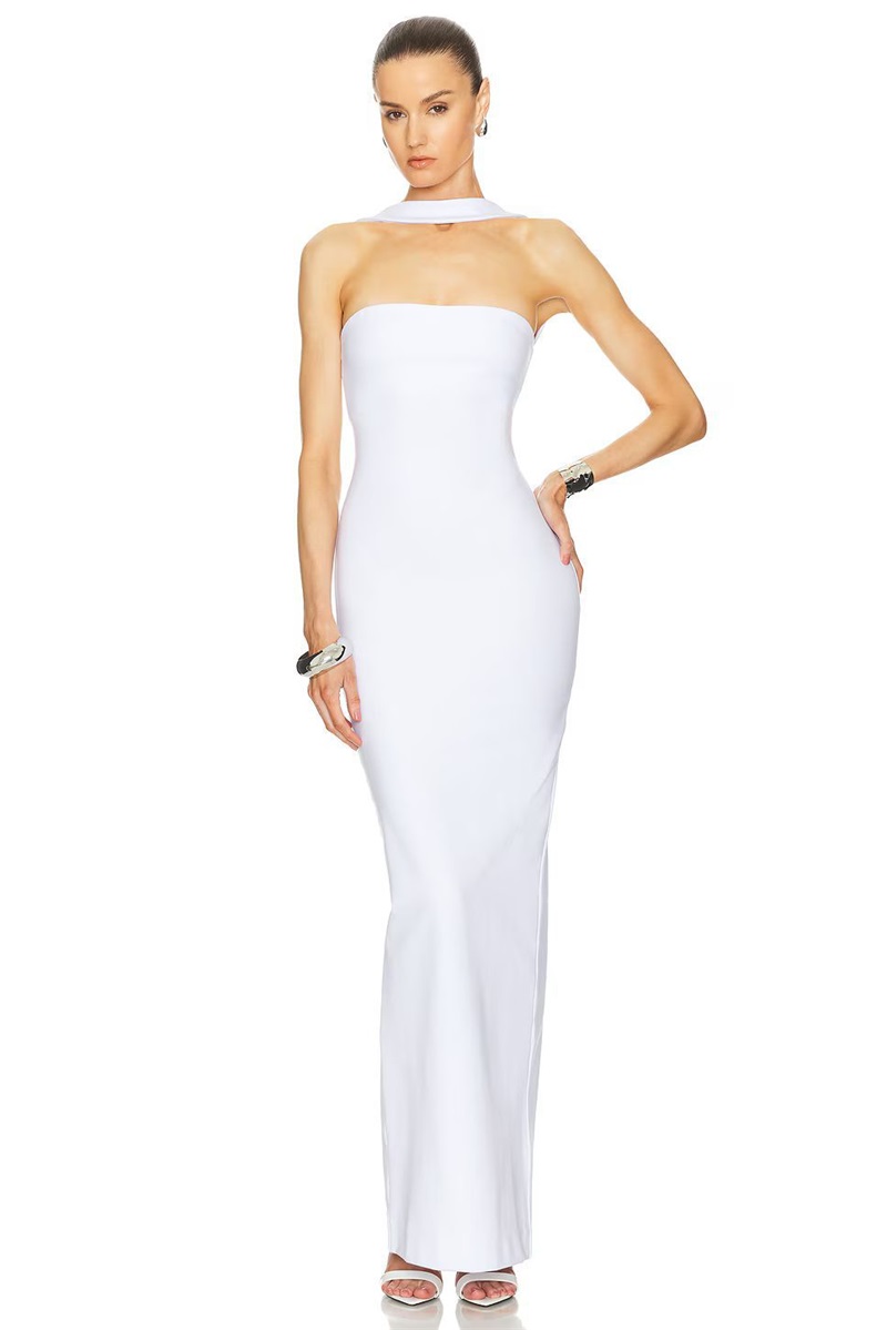 ชุดราตรีสีแดงแบบผูกคอ สายเดี่ย - Women'S Holiday Formal Wear บทวิจารณ์และราคา