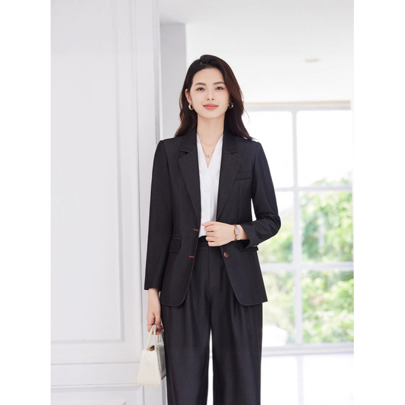 เสื้อเบลเซอร์สีน้ำเงินสำหรับผู - Formal Attire Woman บทวิจารณ์และราคา