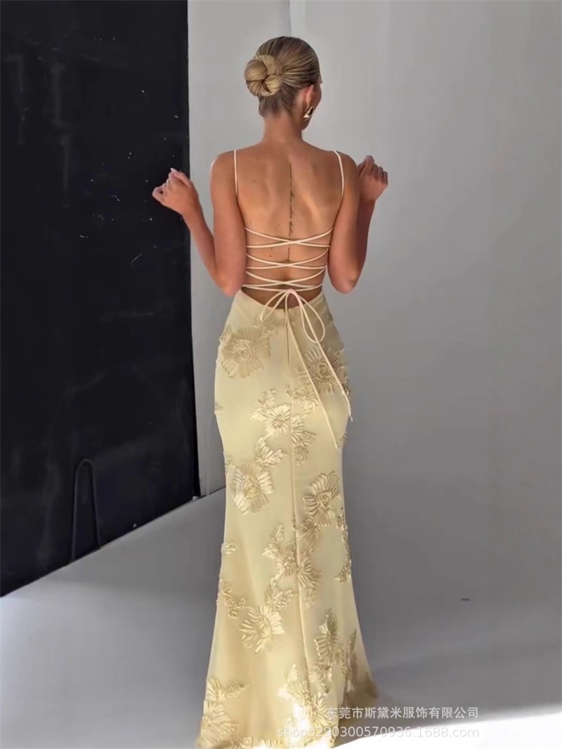 ชุดราตรีปักลายสีเหลืองสำหรับผู - Women'S Holiday Formal Wear บทวิจารณ์และราคา