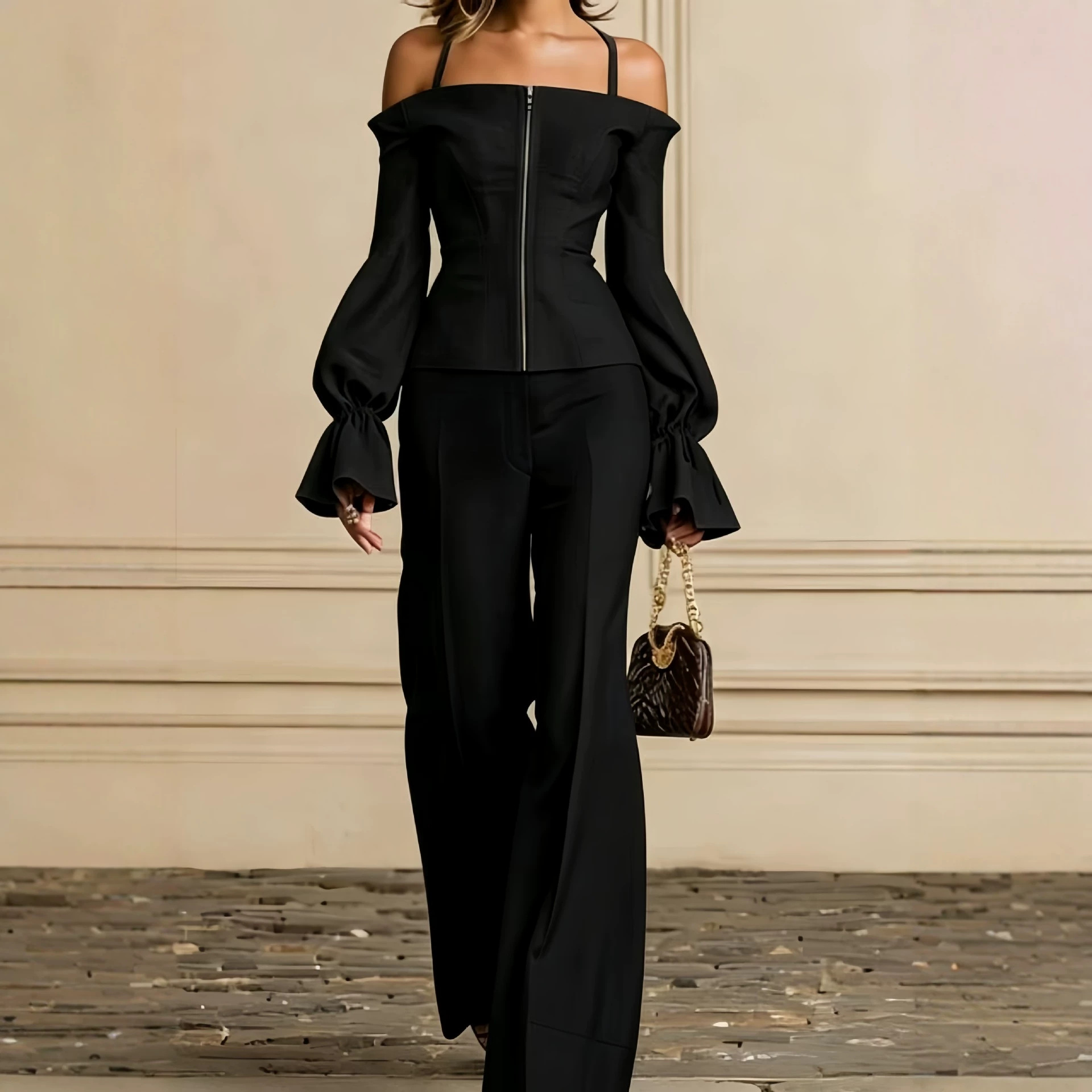 ชุดกางเกง 2 ชิ้นสำหรับผู้หญิง  - Formal Attire Woman บทวิจารณ์และราคา