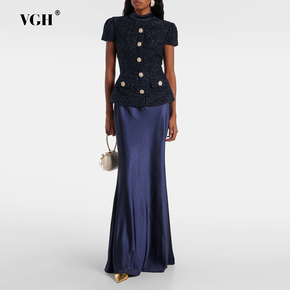 VGH Chic 2 ชิ้นชุดผู้หญิงคอสั้ - Formal Attire Woman บทวิจารณ์และราคา