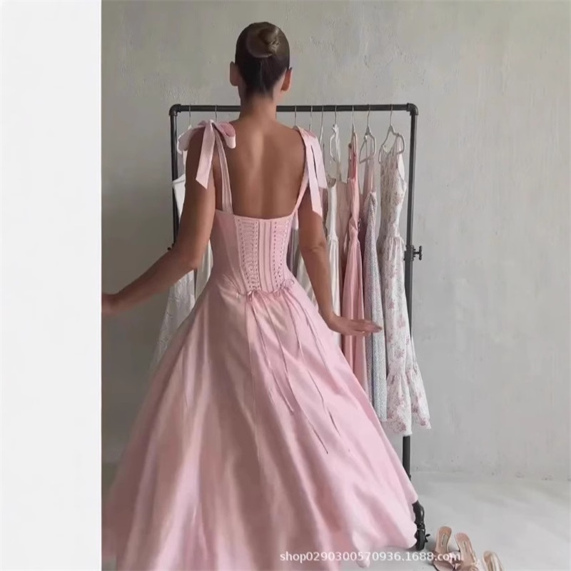 เซ็กซี่สีชมพูผู้หญิงพรหมชุดสาย - Women'S Holiday Formal Wear บทวิจารณ์และราคา