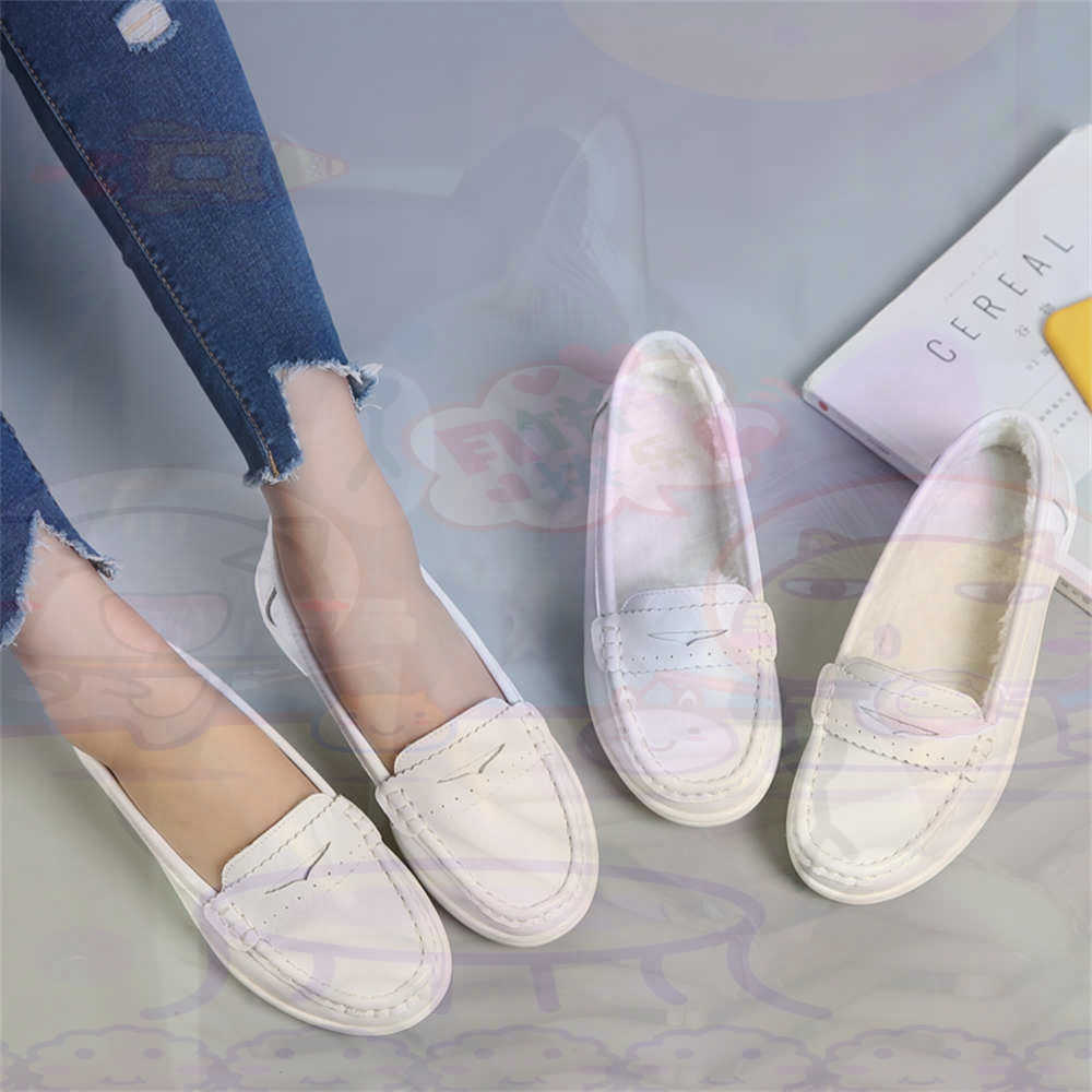 Soft SLIP-ON สตรีขนาดใหญ่รองเท - Women Formal Wear Best Brands บทวิจารณ์และราคา