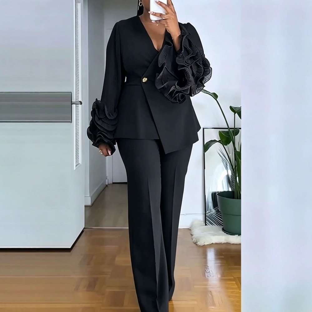 ชุดสูทกางเกง 2 ชิ้นสำหรับผู้หญ - Formal Attire Woman บทวิจารณ์และราคา