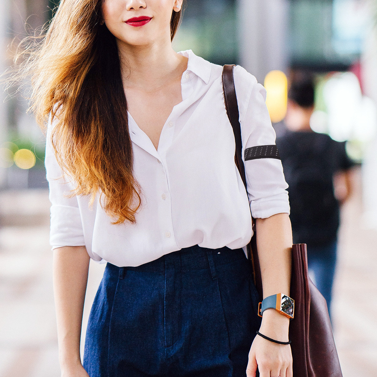 สายรัดแขนกันลื่นสำหรับเสื้อ 1  - Women Formal Wear Office บทวิจารณ์และราคา