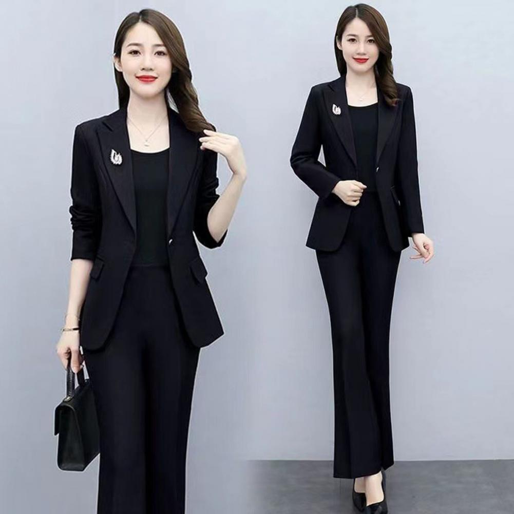 ชุดสูทผู้หญิง 2 ชิ้น/เซ็ต เสื้ - Women Formal Wear Office บทวิจารณ์และราคา