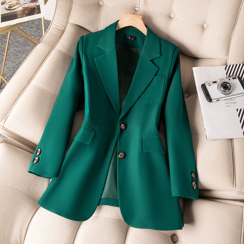 สีฟ้าสีดําสีเขียวผู้หญิงอย่างเ - Women Formal Wear Office บทวิจารณ์และราคา