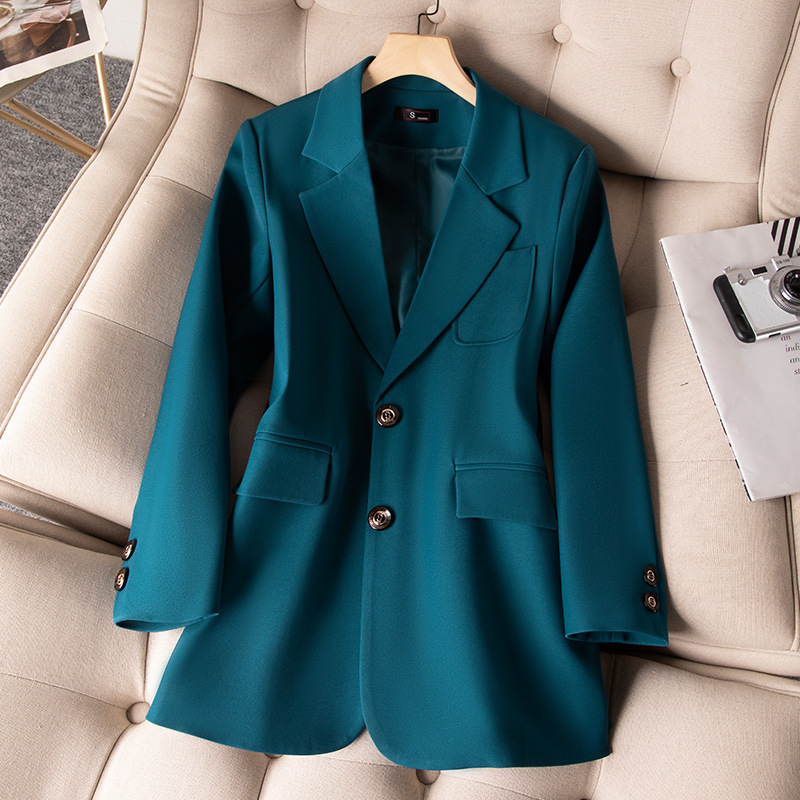 สีฟ้าสีดําสีเขียวผู้หญิงอย่างเ - Women Formal Wear Office บทวิจารณ์และราคา